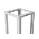 6. Open Rack 19 inch 42U 600x800 gray Lanberg