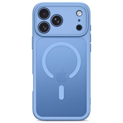 3. Tech-Protect BasicMag MagSafe Case for iPhone 17 Pro Max / 18 Pro Max - Light Blue Matte