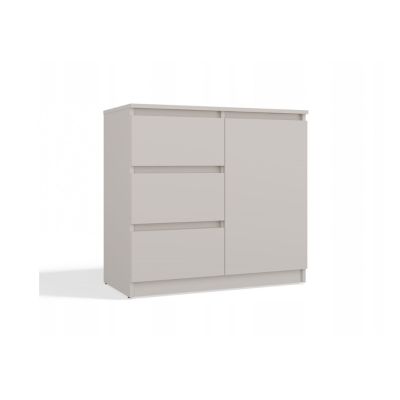 Chest of Drawers 1 Door 3 Drawers Cashmere Set