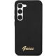 3. Guess GUHCS23SSLSMK S23 S911 black/black hardcase Silicone Vintage Gold Logo