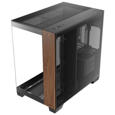 5. Antec C8 Wood Full Tower Computer Case Black, Wood