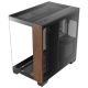 5. Antec C8 Wood Full Tower Computer Case Black, Wood