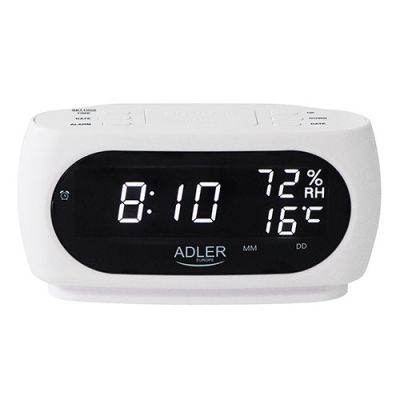 11. Alarm clock ADLER AD 1186 white