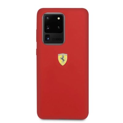 3. Ferrari Hardcase FESSIHCS69RE S20 Ultra G988 red/red Silicone