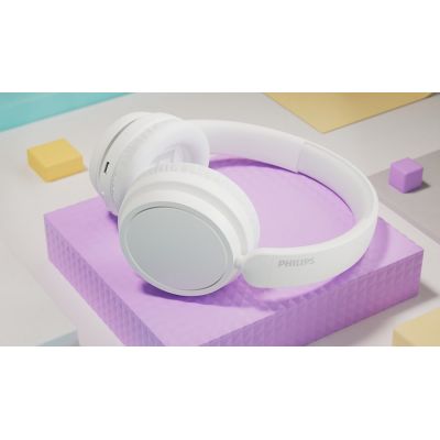 3. Philips 5000 series TAH5209WT/00 headphones/headset Wireless Headband Calls/Music Bluetooth White
