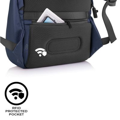 9. XD DESIGN ANTI-THEFT BACKPACK BOBBY SOFT NAVY BLUE P/N: P705.795