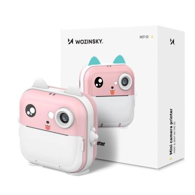 2. Wozinsky WDT-01 Thermal Printer Camera for Kids - Pink