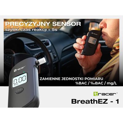 6. TRACER EZ-1 SEMICONDUCTOR BREATHALYZER TRAALC47556