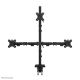 19. Neomounts DS60-600BL2-1 Monitor Holder/Stand 81.3 cm (32") Desk Black