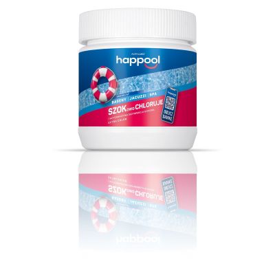 Acrylmed 0.4kg Extra chlorine Granules for combating algae, fungi and bacteria in swimming pools - chlorination