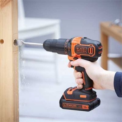 3. Black&Decker BDCHD18-QW cordless drill/driver