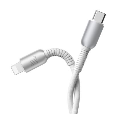 5. Joyroom S-A51 Cutting-Edge Series 30W USB-C - Lightning cable 1.2m - light gray