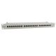 Equip 19-inch Patch Panel 24xRJ45 Cat6a FTP 1U 500MHz RAL7035