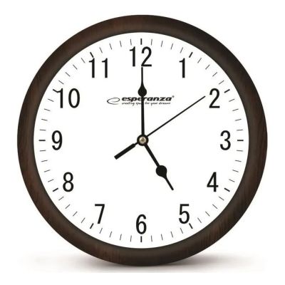 ESPERANZA WALL CLOCK LOS ANGELES WHITE