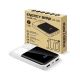4. EVERACTIVE POWERBANK 10,000mAh, 2x USB, 1x USB-C 22.5W, QC4+, LCD, WHITE EB-10Q