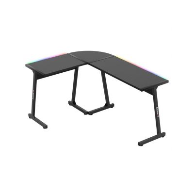 13. Huzaro Hero 6.0 Black RGB Gaming Desk
