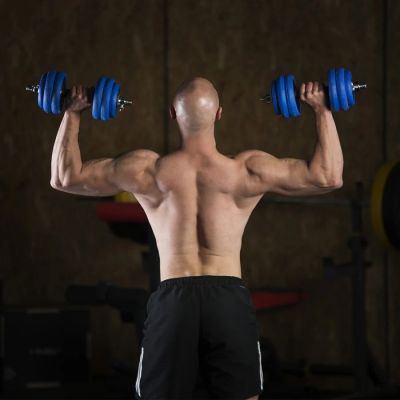 19. HMS SGG30 BAR 2-in-1 weight set (barbell and dumbbells) 30 kg