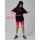 3. Girls' loose T-shirt with print 4F 4FJRSS26TTSHF4137-20S