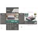 23. Bestway 6713I / 23 Air Mattress Double Mattress Gray Unisex