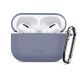 3. Tech-Protect Silicone Hook Case for AirPods Pro - Blue