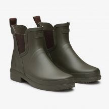 Viking Gyda women's rubber wellies, green, waterproof (1-37500-4)