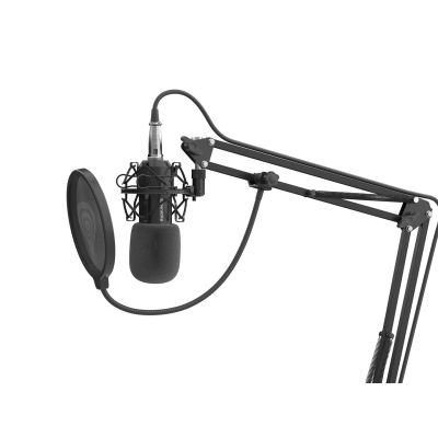 7. GENESIS Radium 300 XLR Studio Microphone Black