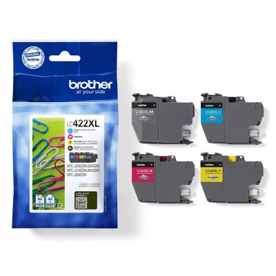 6. Brother LC-422XLVAL ink cartridge 4 pcs. Original Black, Cyan, Magenta, Yellow