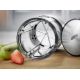 6. GEFU FLEXICUT food knife in various shapes Black, Gray, Transparent Plastic, Stainless Steel