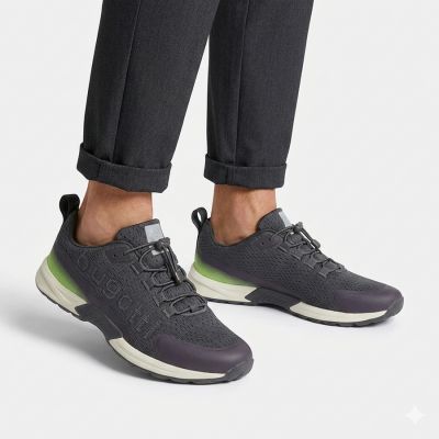 5. Men's gray Bugatti TT153043 sneakers