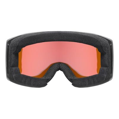 3. Uvex scenic FM ski goggles for winter sports, black, men, red, spherical lens
