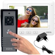 VIDEO DOORPHONE EURA VDP-45A3 "ALPHA" WHITE