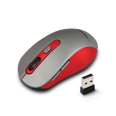 5. ESPERANZA WIRELESS MOUSE 2.4GHZ ADARA RED EM131R