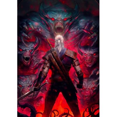 7. Good Loot Puzzle: The Witcher - Corvo Bianco, 1000 pieces