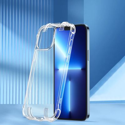 2. Joyroom Defender Series case for iPhone 13 Pro Max rugged housing with hooks kickstand transparent (JR-BP956)