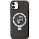 3. Karl Lagerfeld Ring Stand Karl&Choupette MagSafe case for iPhone 11 / Xr - black