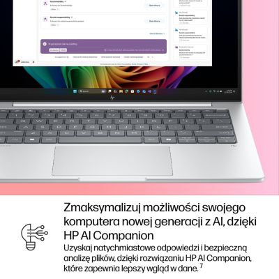 8. HP EliteBook 8 G1i Next Gen AI Copilot+ PC Intel Core Ultra 5 228V Laptop 35.6 cm (14") WUXGA 32 GB LPDDR5x-SDRAM 512 GB SSD Wi-Fi 7 (802.11be) Windows 11 Pro Silver