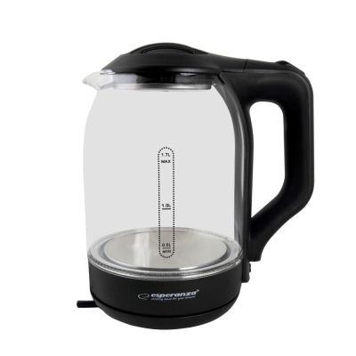 19. Esperanza YUKON EKK025K electric kettle (1500W 1.7l; transparent)