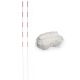 4. White volleyball net with Netex antennas