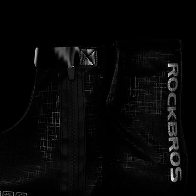 10. Rockbros LF1081 Windproof Waterproof Shoe Covers 42-46 cm - Black