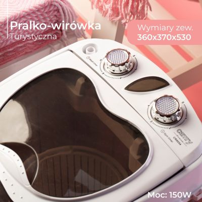 16. CAMRY CR 8054 travel washing machine
