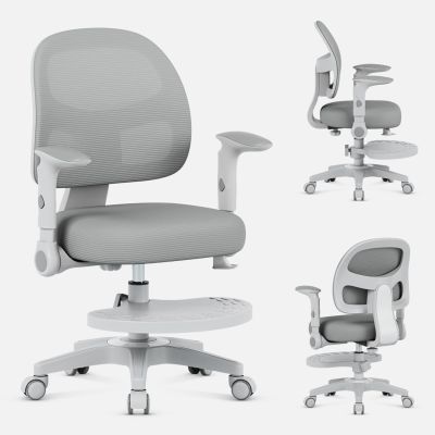 9. Junior 5.0 Gray Swivel Chair