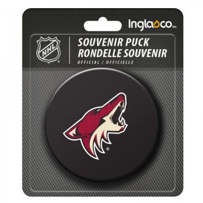 4. Souvenir Inglasco NHL Basic Hockey Puck 510AN000400