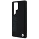 6. BMW Leather Big Wordmark Case for Samsung Galaxy S25 Ultra - Black