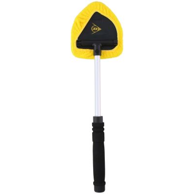 6. DUNLOP MICROFIBER GLASS AND MIRROR WATER WIPER MOVABLE, ADJUSTABLE HANDLE 21-37CM