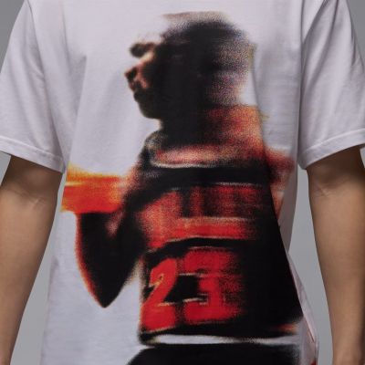3. Men's Air Jordan Sport Dri-FIT Graphic T-Shirt White - HQ8966-100