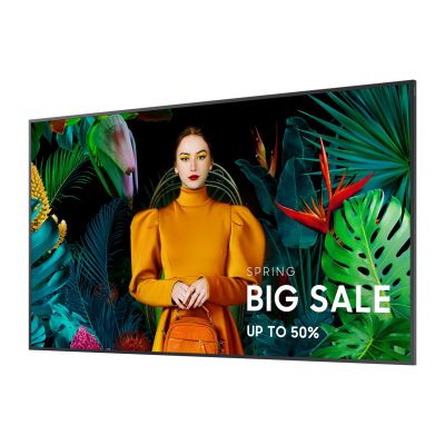 3. Samsung QB55C Digital Signage Flat Panel 139.7 cm (55") LCD Wi-Fi 350 cd/m2 4K Ultra HD Black Tizen 16/7 Embedded Processor