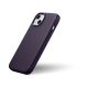 8. iCarer Case Leather Cover Case for iPhone 14 Dark Purple (WMI14220705-DP) (MagSafe Compatible)