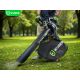 18. 3000W Electric Leaf Blower with Shredder 15:1 W43422 WUBER