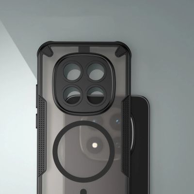 4. Tech-Protect Rugged Shield MagSafe Case for Xiaomi Redmi Note 15 Pro 5G - Black