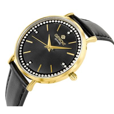 2. Giewont Sapphire Gold Black Women's Watch GW5390-A4